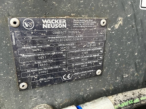 Wacker Neuson DW 90 8 of 8