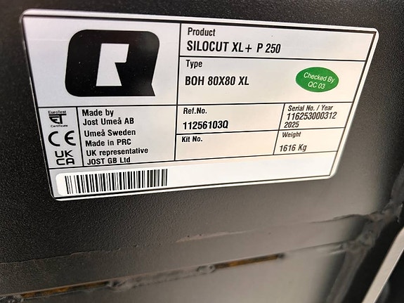 Quicke Silocut XL+ 250 P Kampanjpris! 5 of 5