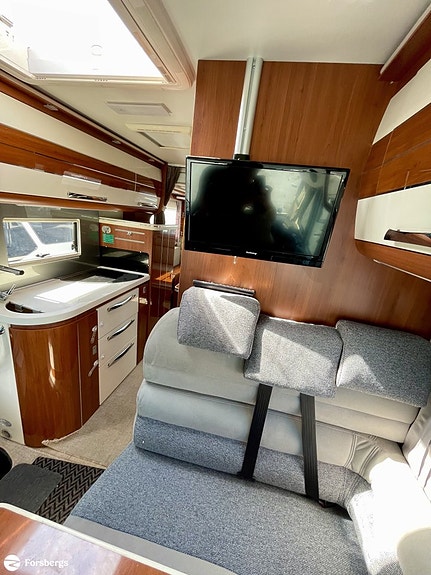 Mobilvetta K-YACHT 80 TEKNI LINE / Sittgrupp bak / Nedfällbara taksängar fram och b 11 of 15
