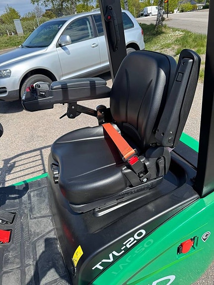 EP 2.0 ton NY gaffeltruck litium omgående leverans 9 of 12