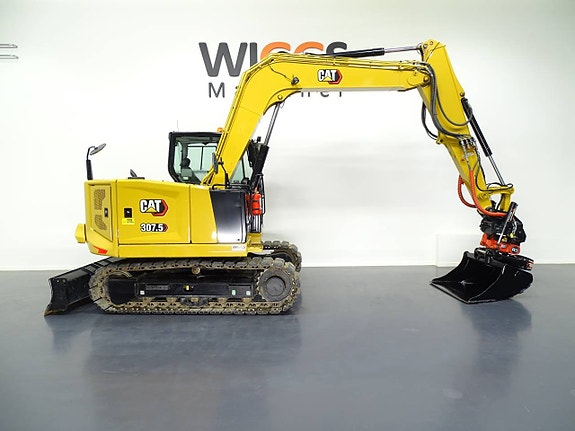 Cat 307.5 Next - 23 / Rototilit R3 / Grip / S45 / C-Smörj 2 of 7