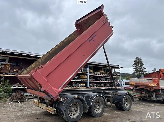 ELBO 3-AXLE DUMPER TRAILER Tippsläp (185,000:- ex moms) 2 of 24