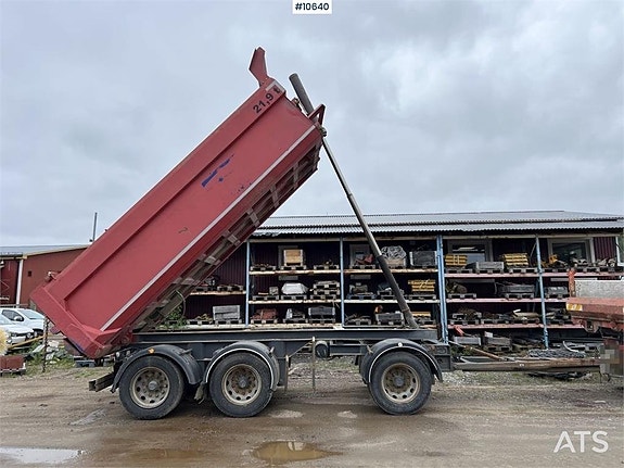 ELBO 3-AXLE DUMPER TRAILER Tippsläp (185,000:- ex moms) 6 of 24