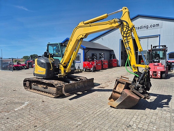 Begagnad Yanmar SV100-2 / 10tons bandgrävare / grävsystem 6 of 12