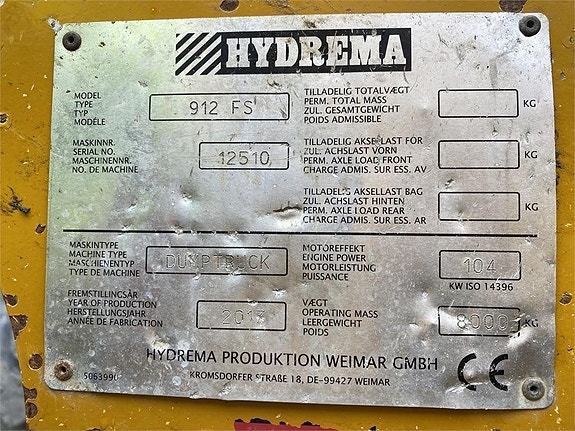 Hydrema 912FS 10 of 10