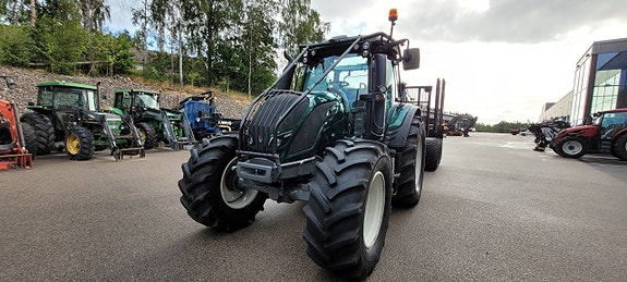 Valtra N154 Direkt Twintrac / Moheda 15T skogsvagn 4 of 5