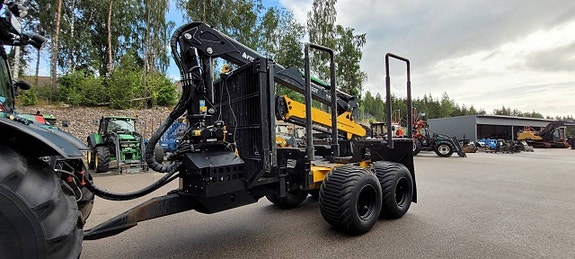 Valtra N154 Direkt Twintrac / Moheda 15T skogsvagn 12 of 12