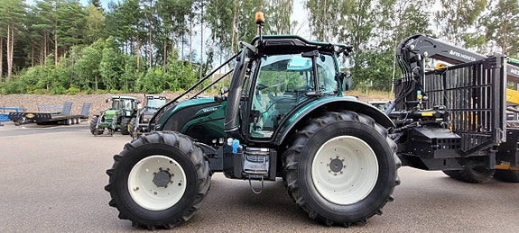 Valtra N154 Direkt Twintrac / Moheda 15T skogsvagn 3 of 5