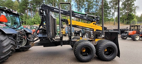 Valtra N154 Direkt Twintrac / Moheda 15T skogsvagn 9 of 12