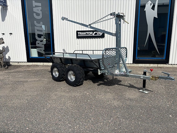 -- BLACK WOLF ATV-VAGN KOMBIVAGN / TIPPVAGN