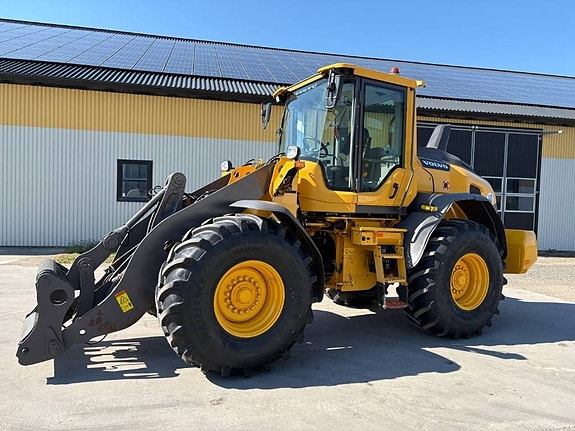 Volvo L70H hjullastare, long boom, nya lantbruksdäck 4 of 7