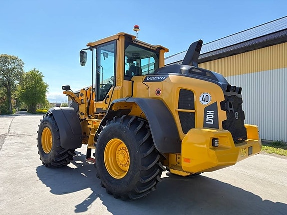Volvo L70H lastmaskin, nya traktordäck, long boom 7 of 8