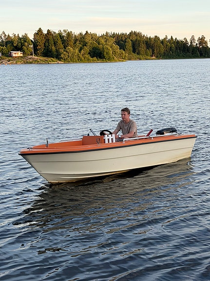 Höstpris! Theri 435R med mercury 20hk ink 30 vagn 2 of 8
