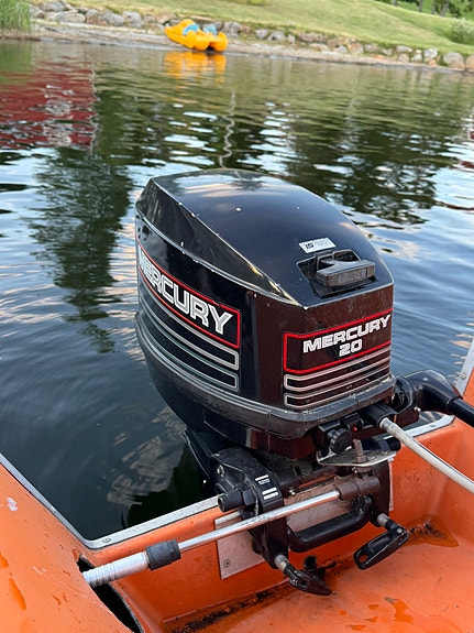 Höstpris! Theri 435R med mercury 20hk ink 30 vagn 4 of 8