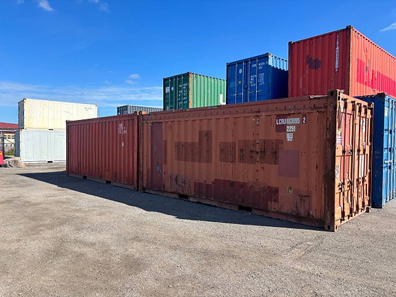 Begagnad 20 FT Opentop container