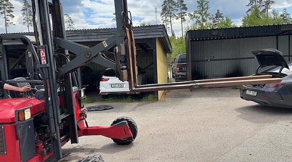 Moffet påhängstruck i bra skick | Saxutskjut 8 of 12