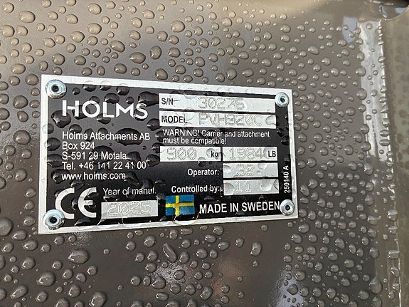 Holms PVH 320 9 of 9