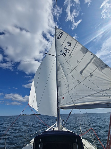 Fin maxi 77 med utombordare 15hk 5 of 5