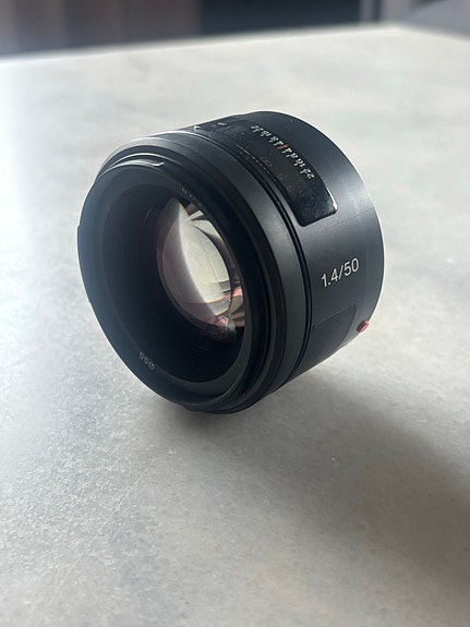 Sony Sony 50mm f/1.4 objektiv för digital systemkamera