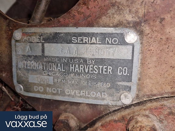 Farmall Super A, år 1946 21 of 21
