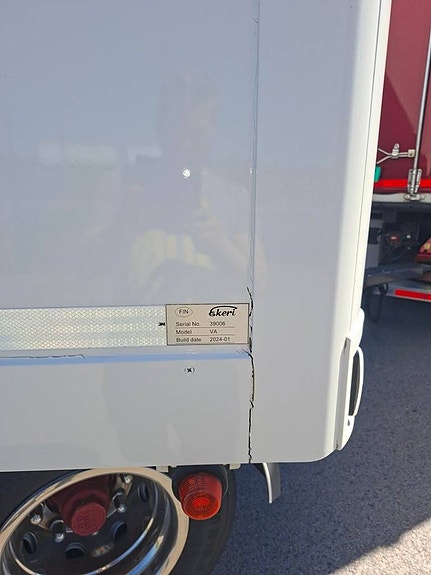 Mycket fin Ekeri släp med transportskåp 5 of 6