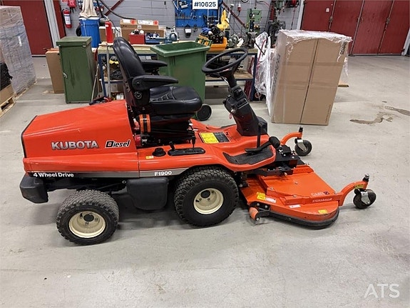 Åkgräsklippare Kubota F1900 Diesel 4WD (95,000:- ex moms) 5 of 23