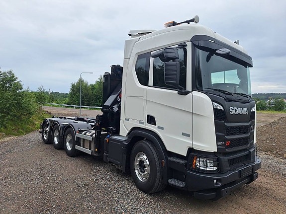 Kranväxlare Scania R560B8x4*4 Hiab Ex Hipro 302EP-5 6 of 8