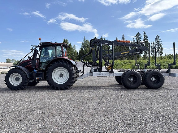 Valta N155 Versu med Hypro HV14 Skogsvagn 6 of 12
