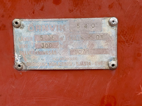 Örnvik 540 med 25 hk Johnson 5 of 5