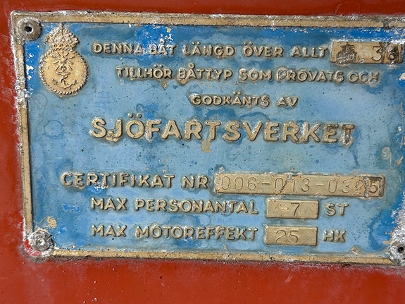 Örnvik 540 med 25 hk Johnson 4 of 5