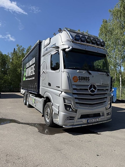 Mercedes-Benz Actros 2863 L Gigaspace lastväxlare LÅGA MIL 5 of 10
