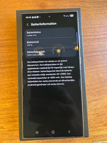 Samsung Galaxy S24 Ultra 256 GB Titanium Gray | Mycket fint skick image 3