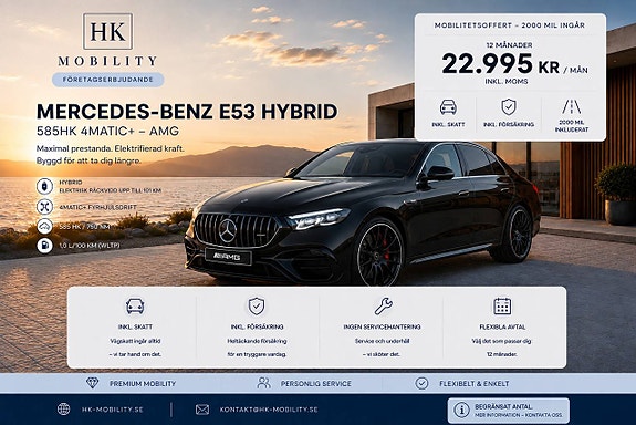 Mercedes-Benz E53 2 of 4