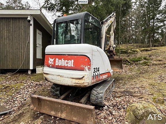 Bobcat 334 (VIDEO)  199,000:- ex moms 2 of 5