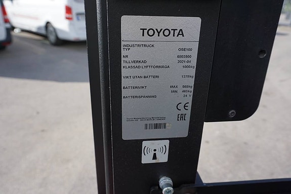 Toyota OSE100 6 of 11