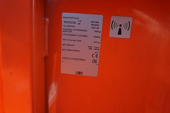 Toyota SPE160L 5 of 6
