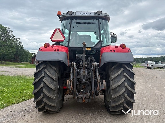 Traktor - Massey Ferguson 5480 med dubbelmontage 4 of 30