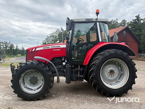 Traktor - Massey Ferguson 5480 med dubbelmontage 2 of 30