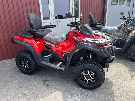 ATV QJ SFA600 Röd Traktor registerad