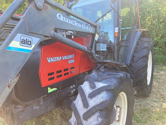 Valtra/Valmet 6200 med lastare och Turbinkoppling 2 of 12