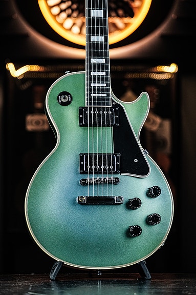 2007 Gibson Custom Shop ´68 Les Paul Custom Reissue aged pelham blue