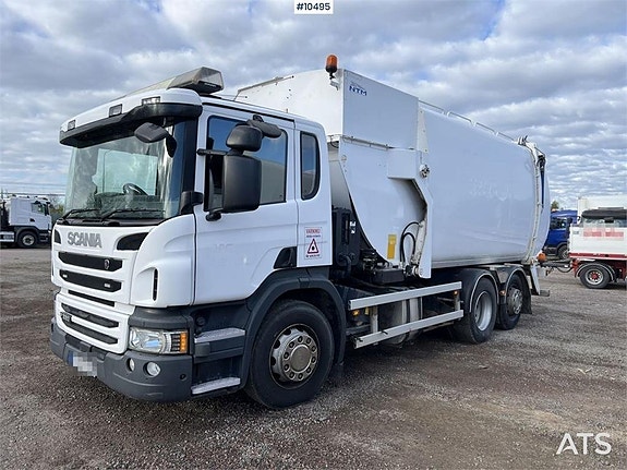 Scania P320 Sopbil med sidlastare (245,000:- ex moms) 10 of 24