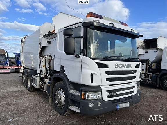 Scania P360 Sopbil med sidlastare (245,000:- ex moms) 9 of 24