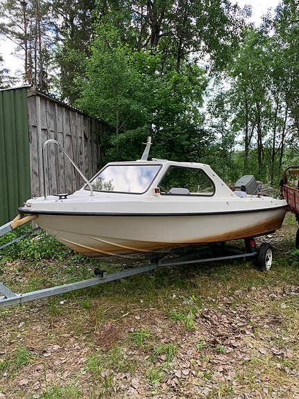 Jofa Winth motorbåt, utombordare. Suzuki 7 of 10