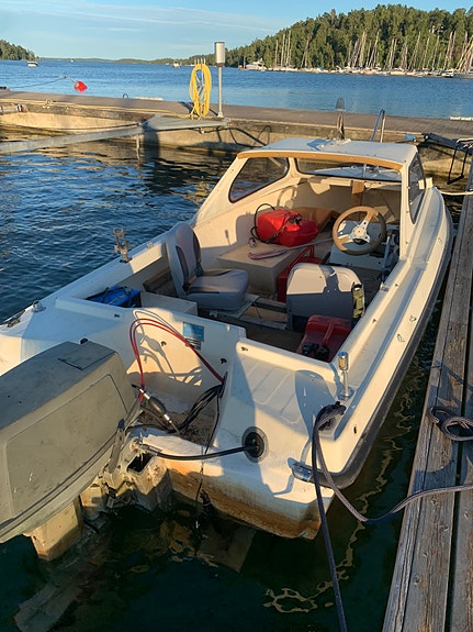 Jofa Winth motorbåt, utombordare. Suzuki 4 of 10