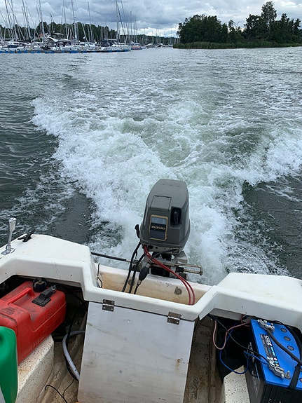 Jofa Winth motorbåt, utombordare. Suzuki 5 of 10