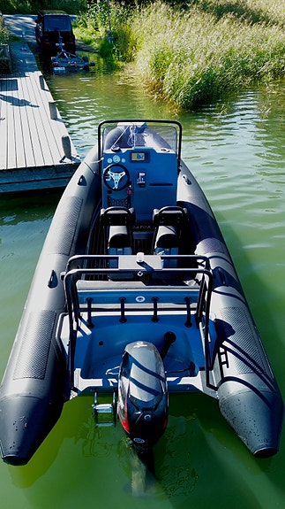 Brig 570 Pilot 2017, Ny Hypalon, Evinrude 90hk 3 of 7