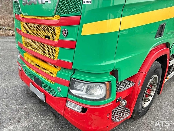 Scania R650 Timmerbil med kran (649,000:- ex moms) 11 of 24