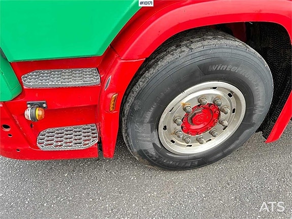 Scania R650 Timmerbil med kran (649,000:- ex moms) 12 of 24
