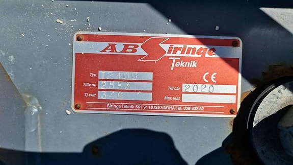 Siringe T2400 Vikplog 2 of 4